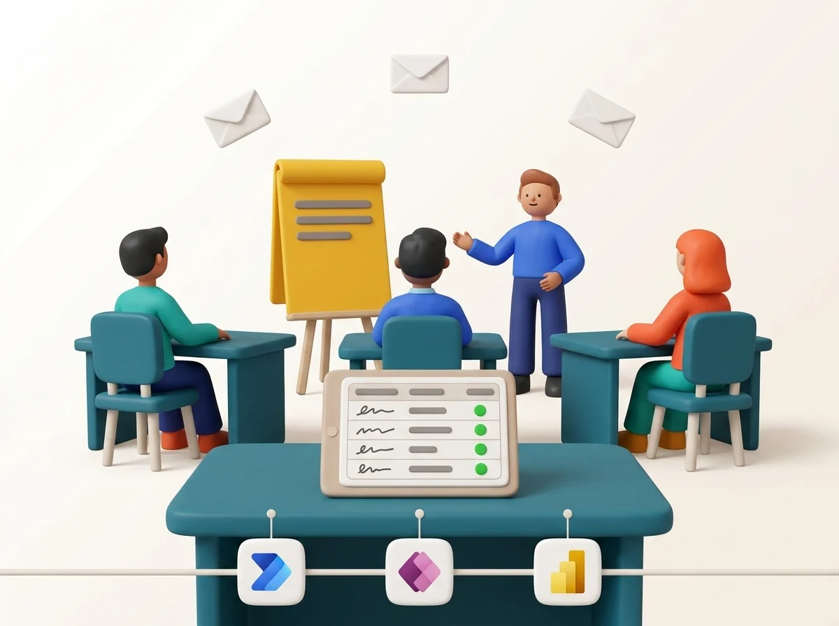 Salle de formation : les convocations partent seules et les émargements se signent sur tablette